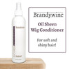 Brandywine Wig Conditioner Oil Sheen Non Greasy Hair Spray for Hairpieces Synthetic Natural Hair Wigs 8 Fl Oz