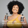 tgin Triple Moisture Replenishing Conditioner for Natural Hair Conditioner for Women with Deep Hydration for Soft Shiny