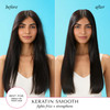 HASK KERATIN Smoothing Deep Conditioner Treatments for all hair types color safe gluten free sulfate free paraben free P