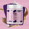 Aunt Jackies Kids Baby Curls Moisture Rich Curling and Twisting Custard for Naturally Curly Coily and Wavy Hair 15 oz