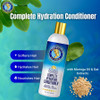 Nefertitis Secrets Complete Hydration Conditioner Moisturizing Vegan Formula for Dry Hair Organic Rosemary Hair Oil For