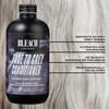 Bleach London Fade to Gray Toning Conditioner Gray Color Depositing Formula for Bleached Blonde Hair Helps Build or Main