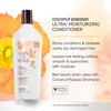 Bain de Terre Coconut Papaya Ultra Hydrating Conditioner Moisture Quench for Dry Damaged Hair with Argan Monoi Oils Para