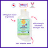 California Baby Calming Hair Conditioner 100 PlantBased Kids Conditioner Rinseout or Leave in Conditioner Lavender Scent