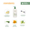 Natures Baby Conditioner Detangler Formulated Specifically for Problem and Sensitive Skin Tear Free No Sulfate or Artifi