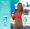 TRISWIM Swim Conditioner 85oz Hydrates Strengthens Smooths Hair Repairs Damage from Chlorine Bromine Saltwater Protein K