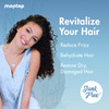 MopTop Daily Curly Hair Conditioner Silicone Sulfate Free Conditioner Helps Restore Dry Damaged Hair Reduce Frizz Parabe
