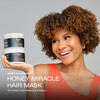 tgin Honey Miracle Hair Mask for Natural Dry Curly Type 3c and 4c Hair 12 oz Deep Conditioner