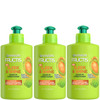 Garnier Fructis Sleek and Shine Intensely Smooth LeaveIn Conditioning Cream 102 Ounce Pack of 3 Packaging May Vary