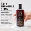 AMERICAN CREW 3in1 Chamomile Pine Shampoo Conditioner Body Wash for Men AllinOne Care with Calming and Relaxing Fragranc