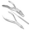Suvorna Hair Extension Tools Microlinks Hair Extensions Kit for Micro link Micro Ring Beads Opener Beads Closener Needle
