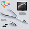 Suvorna Hair Extension Tools Microlinks Hair Extensions Kit for Micro link Micro Ring Beads Opener Beads Closener Needle
