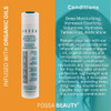 Fossa Beauty Argan Oil Sulfate Free Conditioner Volumizes Moisturises Detangles Reduces Frizz for Silky Smooth Shine All