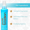 Pure Brazilian LeaveIn Conditioner Nourishing Hair Treatment Enriched with Keratin to Fortify Strengthen 678 Ounce 200 M