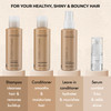 MOEHAIR Travel Kit Protein Shampoo Conditioner LeaveIn Conditioner Hair Serum Sulfate Paraben Free Suitable for All Hair