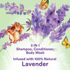 Suave Kids Natural Lavender Oil 3in1 Tear Free Body Wash Shampoo and Conditioners No Sulfates No Parabens No Silicones N
