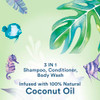 Suave Kids Natural Coconut Oil 3in1 Tear Free Body Wash Shampoo and Conditioners No Sulfates No Parabens No Silicones No