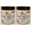 Alikay Naturals Honey and Sage Deep Conditioner 8oz Pack of 2