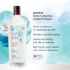 Bain de Terre Jasmine Moisturizing Conditioner Rich Hydration for Dry Hair with Argan Monoi Oils ParabenFree ColorSafe V