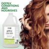 MODA Moisturizing Conditioner for all Hair Types Apple 128 Oz Professional Strengthens Moisturizes Leaves Hair Soft and