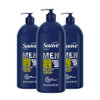 Suave Shampoo Conditioner Bodywash Men 3 in 1 Citrus Sandal Wood to Cleanse and Nourish Hair and Skin 40 oz Pack of 3