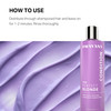 Pravana The Perfect Blonde Purple Toning Conditioner Neutralizes Brassy Yellow Tones For ColorTreated Hair Adds Strength