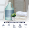 1Shoppe AllinKit H2O Tropical Infuse Hotel Conditioner 1 Gallon For Hospitality Vacation Rentals to Refill Dispensers Si