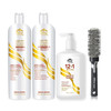 Eternal Spirit Beauty Pro Hair Treatment Bundle 16 oz Shampoo 16 oz Conditioner 8 oz Leavein Cream with Swiss Stem Cells