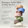 The Earthling Co Volumizing Conditioner Bar For Thickening Fullness Strength and Hair Growth Sulfate Silicone Paraben Fr
