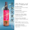 Esha Girl Wig Weave LeaveIn Conditioner Detangler Spray Human Hair Synthetic Wigs Weaves Extensions Braids I Moisturizes