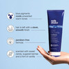 milkshake Cold Brunette Conditioner Toning Conditioner with Blue Pigment to Correct Red and Orange Tones in Brown Hair N