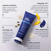 milkshake Cold Brunette Conditioner Toning Conditioner with Blue Pigment to Correct Red and Orange Tones in Brown Hair N