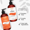 CIBU Curl Coil Shampoo and Conditioner Bundle Cleanses Hydrates and Preserves Natural Curl Coil for Smooth Manageable Ha