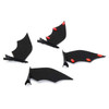 Bat Hair Clips Cartoon Halloween Bat Ears Hair Clips Batwing Costume Cosplay Accessories for Kids Adults Women (2 Pairs)