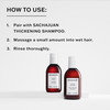SACHAJUAN Thickening Conditioner Smooth Volume for Fuller Thicker Hair Nourishing Detangling Formula with Thickening Tec