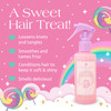 Glimmer Wish Unicorn Hair Detangler Spray LeaveIn Conditioner for Kids Women TangleFree Detangling Mist 5 fl oz
