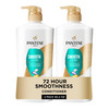 Pantene Conditioner Smooth and Sleek Frizz Control with Antioxidants Nourishing for All Hair Types Curly Dry ColorTreate