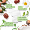 Tree to Tub All Hair Type Hydrating Argan Oil Conditioner for Dry or Oily Hair Sensitive Scalp Moisturizing Sulfate Free