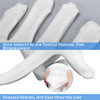 5Pairs (10Pcs) Moisturizing Gloves Overnight for Men and Women, Washable SPA White Cotton Gloves for Dry Hands Eczema Work Inspection Service Perform