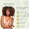 Roselle Naturals Chebe Oil for Hair Growth for Black Women Chebe Oil Hair Growth Products Made in USA 4 Fl Oz Chebe Powd