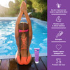 TRISWIM Kids Swim Conditioner 85oz Strengthens Moisturizes Detangles Leaves Hair Hydrated Shiny Smooth Lightweight Formu