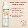 Creme of Nature Conditioner with Mango Shea Butter Ultra Moisturizing for Dry Dehydrated Hair 12 Fl Oz
