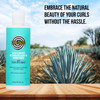 Curldaze Silky Hydration Detangling LeaveIn Conditioner with Kukui Oil and Agave Vitamin A C and E Moisturizes and Manag