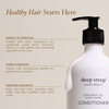 Deep Steep Argan Oil Hydrating Volume Conditioner 17 oz Moisturizing Conditioner with Aloe Vera Marula Oil Rice Protein