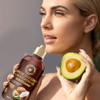 WOW Hair Conditioner Coconut Avocado Oil Restore Dry Damaged Hair Increase Gloss Reduce Split Ends Frizz Sulfate Silicon