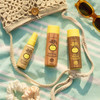 Sun Bum Revitalizing 3 in 1 Leave In Conditioner Anti Frizz Detangler Color Friendly with UV Protection Enriched with Co