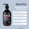 Cabs Argan Oil Shampoo and Conditioner Set for Women and Men Best Gift for Damaged Thinning Hair Curly or Frizzy Hair Pa