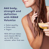 HiBAR Volumize Conditioner Bar For Thin Flat Hair Add Body Definition Volume With African Dates Vitamin B5 PlasticFree S