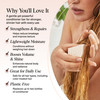 Kitsch Rice Water Conditioner Bar for Hair Growth Rice Protein Hair Conditioner Bar to Repair Damage Prevent Split Ends