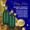 Baby Hair Botanical Shampoo Conditioner Set Anti Hair Fall Hair Growth Formulas with Panthenol Tea Tree Oil Multivitamin